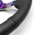 Import Racing Car Accessories 350mm 14inch Neo Chrome Spoke Genuine Leather Steering Wheel from China