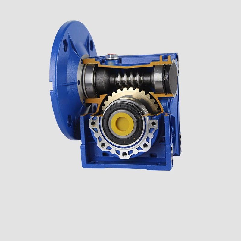 Ratio 50:1 NMRV040 63B14 37NM Worm Gear speed Reducer for 3 Phase or Single/2 Asynchronous Motor
