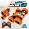 RC Car Remote Control Stunt Car, Double Sided Rotating Tumbling, 2.4Ghz Remote Control Car Double Sided  360 Rotating Vehicles