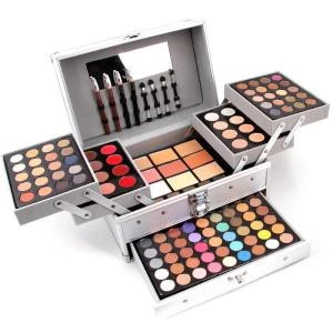Ready To Ship 133 Colors Professional Miss Rose Aluminum Box Makeup Palette Set