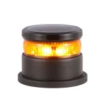 Rechargeable battery USB charging beacon light amber magnetic base
