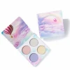 Recommend hot sell glitter diamond eyeshadow 4 colors magic eye shadow palette for makeup