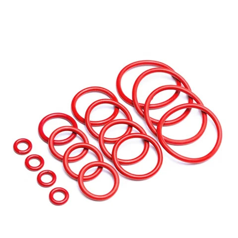 Buy Red Color Customized Various Sizes Rubber O Rings Sealing ...