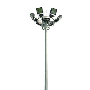 reliable reputation industrial customized high mast pole lighting