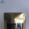 Resealable gold foillarge stand up pouch for packing protein powder