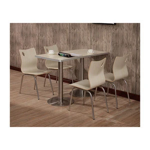 Restaurant Furniture Table And Chair Sets Fast Food Court Cafe Mall