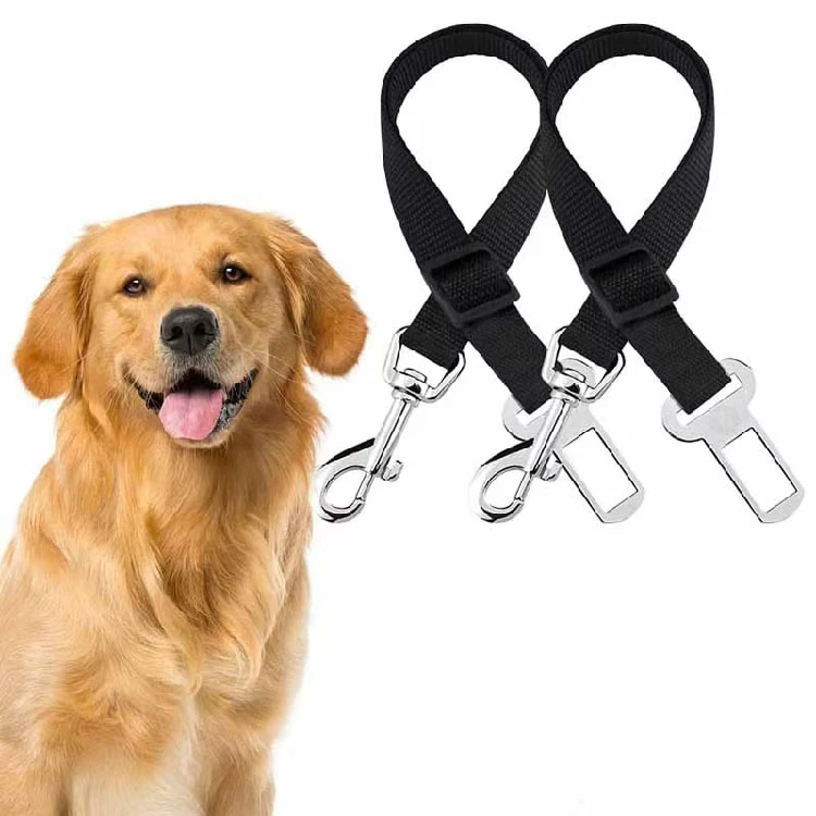 Retractable leash and harness dog car seat belt pet safety belt