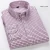 Import Retro casual oxford plaid shirt anti-wrinkle mens cotton fashion long-sleeved shirt from China