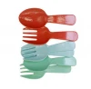 reusable high quality melamine salad servers mixing fork and spoon