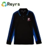 Reyrs Custom Boys And Girls Polo Shirt Cotton Long Sleeve Dry Fit Polo Shirt With Embroidered Logo