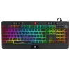 RGB Backlit Membrane Gaming Keyboard with Multimedia Keys, Custom logo Gaming Keyboard