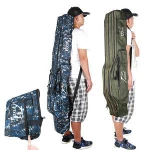 Robben fishing bags fishing rod bags waterproof Carrier Fishing Reel Pole Storage Bag 90cm/110cm/120cm/130cm/150cm