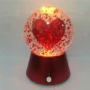 Romantic Light Up Red Heart Snowglobe Valentines Day Gift