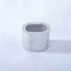 Rope Net Fitting Connector Aluminium Ferrule With For Kids Playground Steel Wire End Fittings Aluminum Press Sleeve Stainless