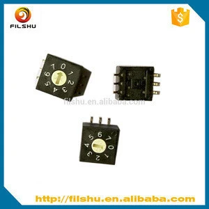 Rotary Dip Switch 4+1 Pins Electrical Changeover Cam Switch