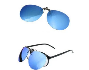 round polarized night vision  sunglasses clip on sun glasses sunglasses on computer glasses or other eyewear