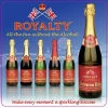 ROYALTY NON-ALCOHOLIC CELEBRATION DRINK RED GRAPE - 750ml Bottles - Pack of 12 (Halal)