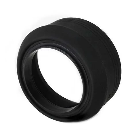 Rubber 3 in 1 Collapsible Lens Hood For Canon Nikon Fuji Camera