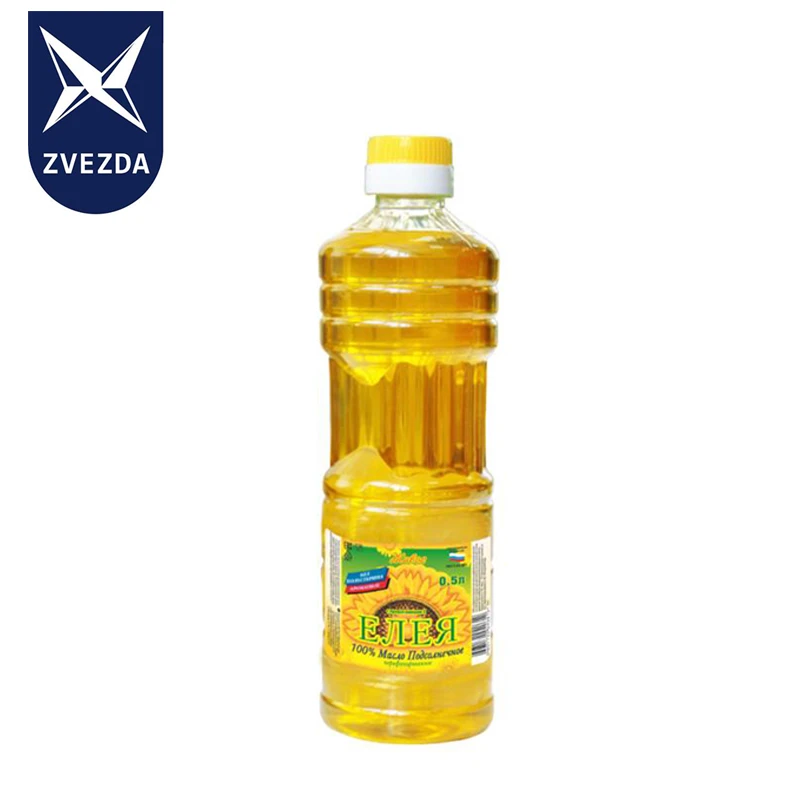 Buy Russian Brand 0.5l Unrefined Edible Vegetable Sunflower Oil from ...