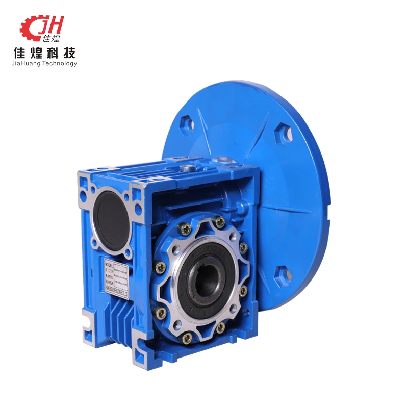 Rv Series Aluminium Ynmrv Gearbox 1 50 Ratio Worm Gear Reducer With Output Flange