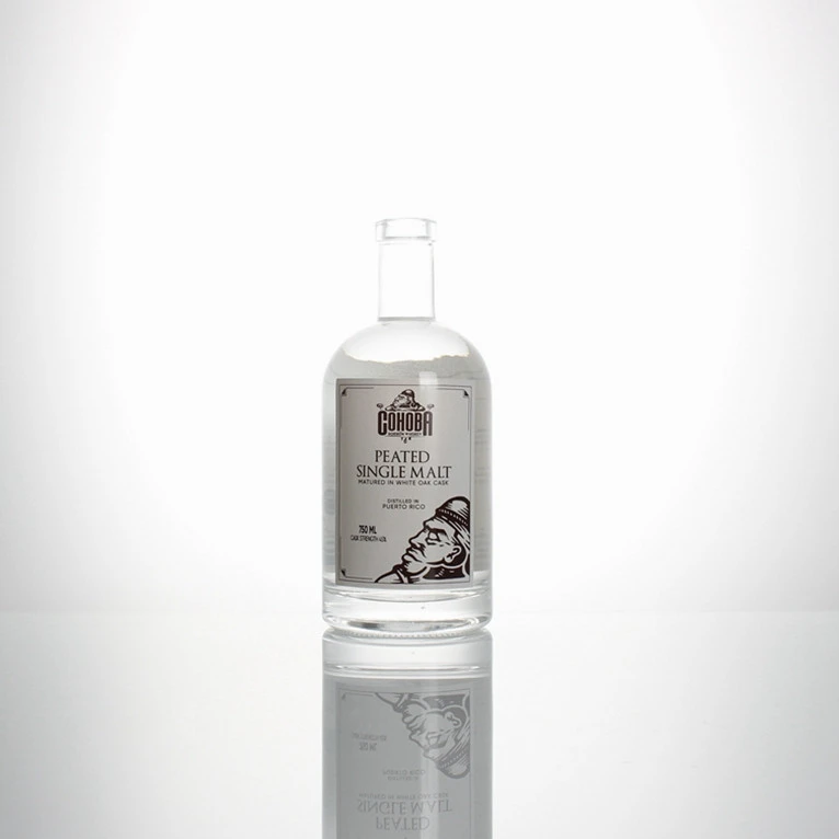 Screen printing decals extra flint 750ml gin vodka whisky tequila liquor alcohol spirits glass bottle