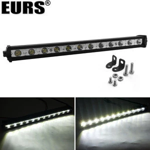 Shenzhen Eure led work lamp 3w*12led 1600lm good quality sing row cross-country car doom light for daytime lights Motorcycle 12v