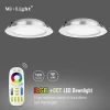Shenzhen milight rgb+cct led downlight,rf remote and wifi enabled round led downlight