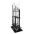 Import shop retail double sided metal fishing reel lure display stand,fishing rod display rack from China