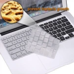 Silicone Anti-dust Ultra-thin Laptop Keyboard Protective Film Cover Sticker Skin US Layout for MacBook Pro 15.4