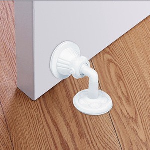 Silicone Shockproof Punch Free Muffling Door Stopper for Bedroom