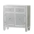 Import Silver/Champagne Modern Furniture 2 Drawers Narrow Glass Mirrored Storage Cabinet from China
