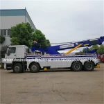 SINOTRUK HOWO brand 8X4 25T boom lift heavy wrecker upper body breakdown recovery tow truck accessories for sale