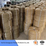 slate grey Indonesia high elongation 10mm marine fishing twisted packaging  rope