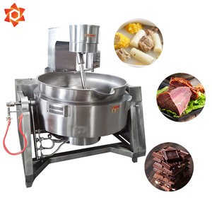 Slow tilting restaurant robotic commercial ketchup cooking chocolate melting machine