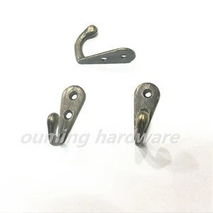 Small metal hooks for hat clothes hook