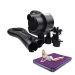 small middle queen size air mattress pump inflator electric fast filling portableinflatable air mattress  pump