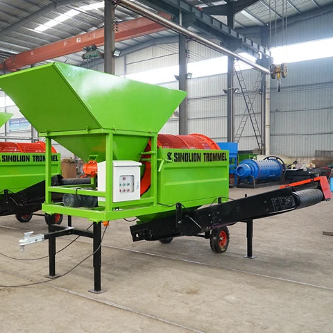 Buy Small Scale Portable Mobile Sorting Equipment Vermicompost Sieve ...