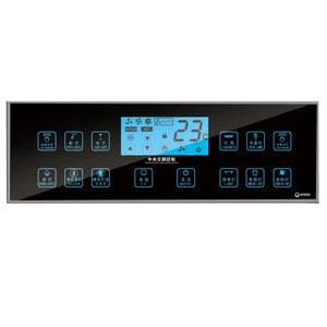Smart electrical touch screen hotel wall switch