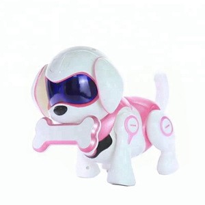 Smart interactive plastic battery operated singing dancing puppy robot dog toys for kids
