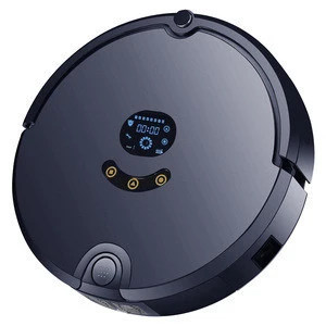 Smartphone WIFI APP Control Wet and Dry Automatic Robot Vacuum Cleaner with CE ROHS FCC