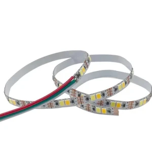 SMD2835 120 LED Strip Light 5V Bicolor Adjustable SCCT Remote Control WiFi or Bluetooth Switch Mode IP65/IP20/IP68 Rated