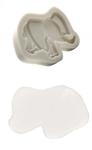 SO105 Lovely Animal Cake Molds Silicone Decoration Fondant Tools Cute Elephant Fondant Cake Decorating Molds