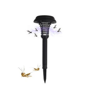 Solar-Powered Outdoor Flowtron Electronic Insect Killer/Bug Zapper, 1 Acre Coverage