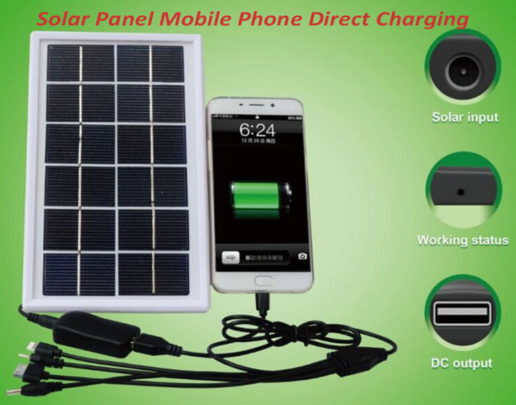 Buy Solar System Mini Combine Tempered Glass Solar Panel To Charge ...