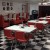 (SP-CS392) Hotsale American 1950s retro style restaurant dining sets cafe sets dining table chairs
