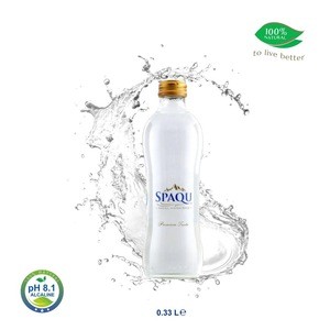 SPAQU Natural Mineral Water (Glass bottle)