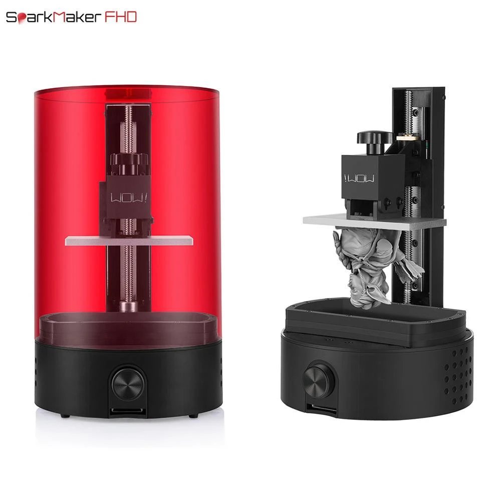 Sparkmaker FHD  3d sla printer Small package size Saving the cost 3d printer sla dlp for Dental and jewelry