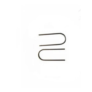spring steel made U shaped lock wire forms clip