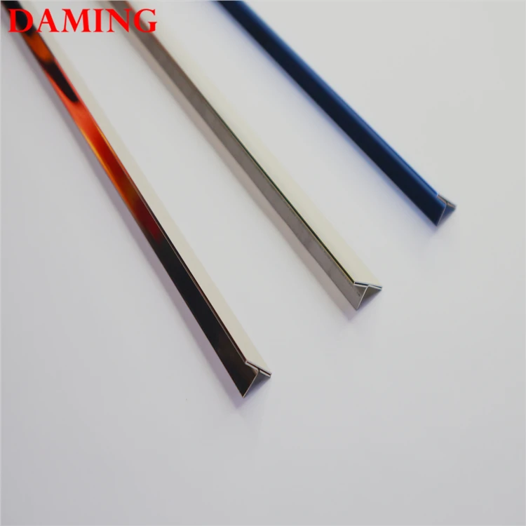 stainless steel 15*30mm t profil brass strip supplier edge trim
