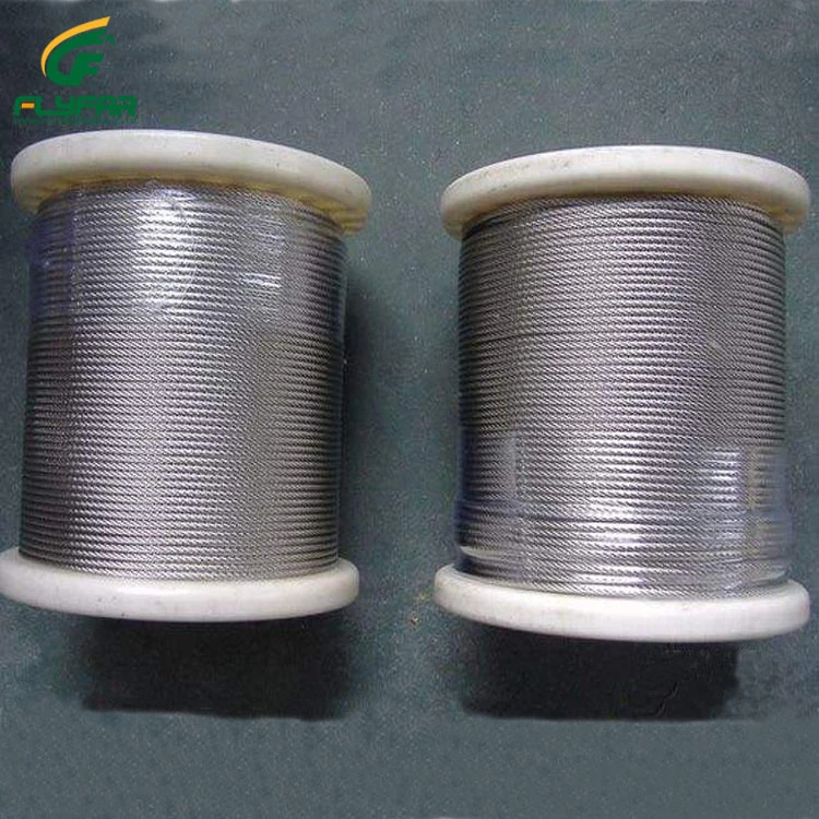 Stainless Steel 316 304 Wire Rope Wire Cable For Wire Rope Sling